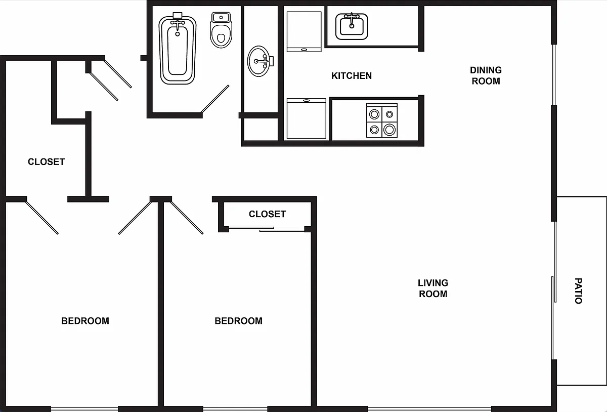 Floor plan 2X1