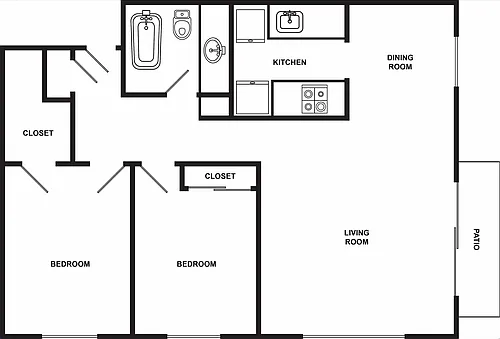 Floor plan 2X1