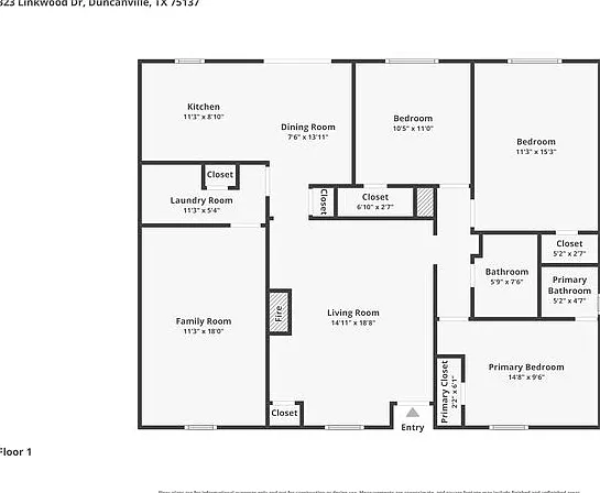 3 bed, 1.5 bath, 1589 sqft, $1,875 — Photo 2