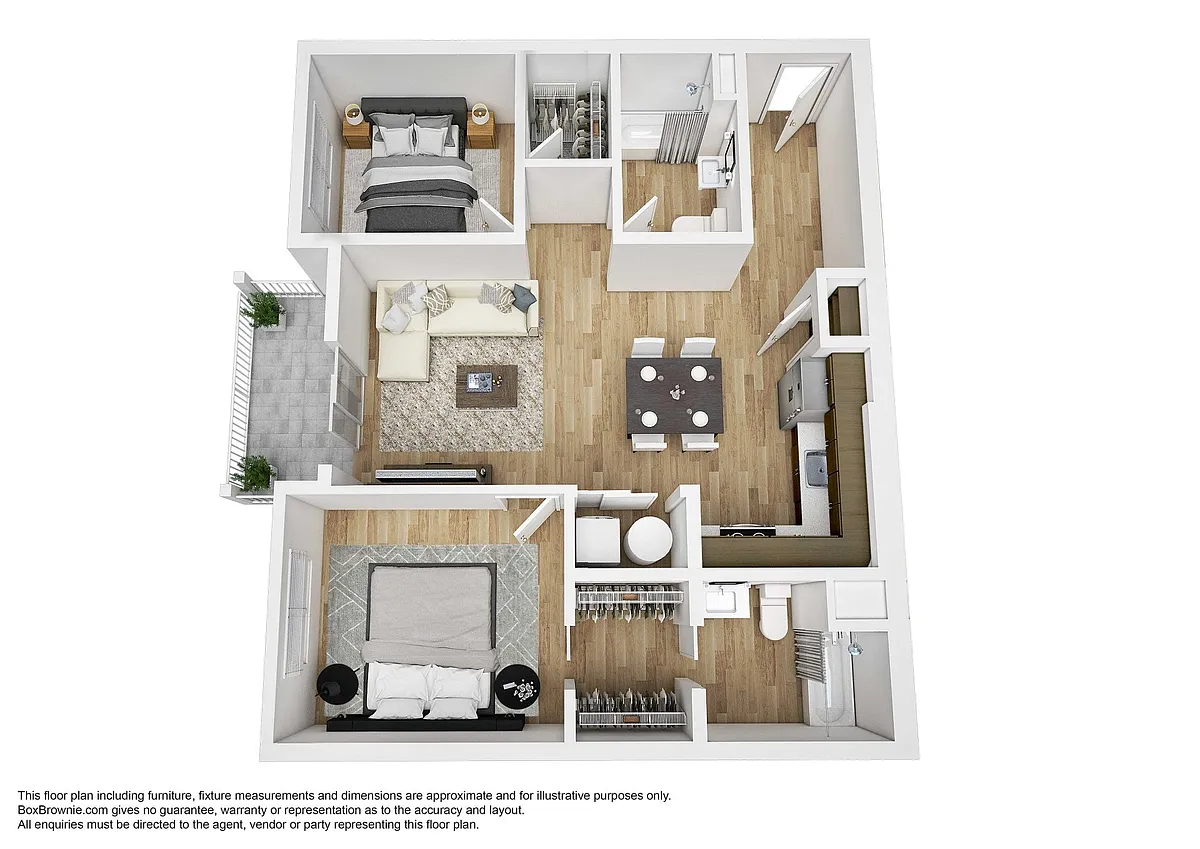 Floor plan 2X2