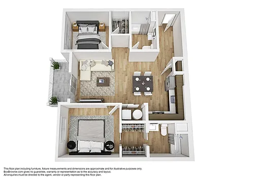 Floor plan 2X2