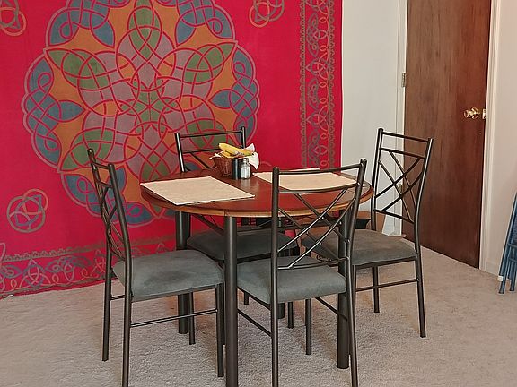 Roomy Dining with closet