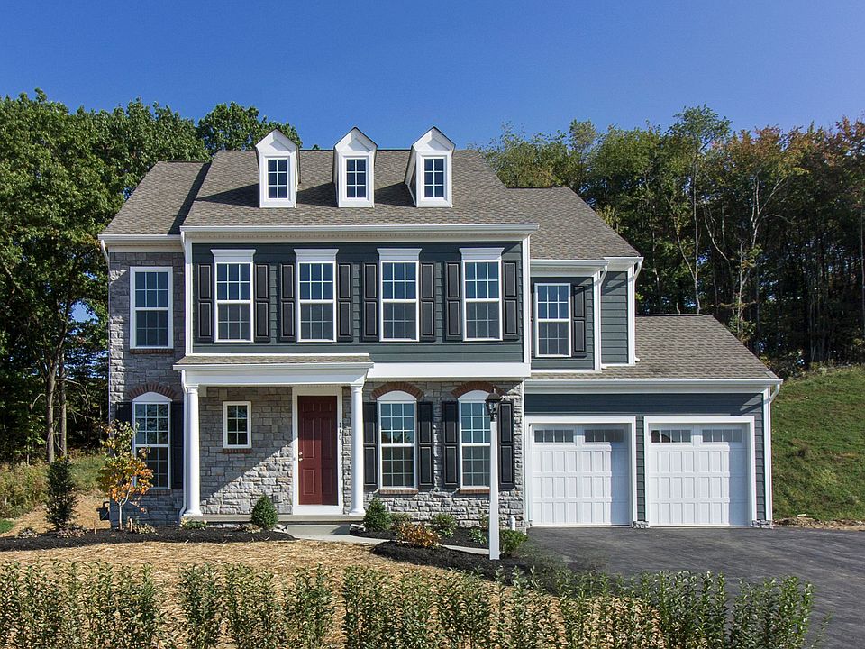 Estate Elevation with Dormers