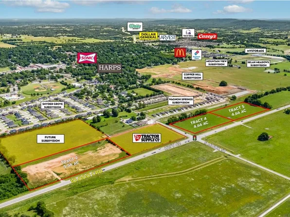 4.66 / Ac Tract Hwy #5-62, Prairie Grove, AR 72753