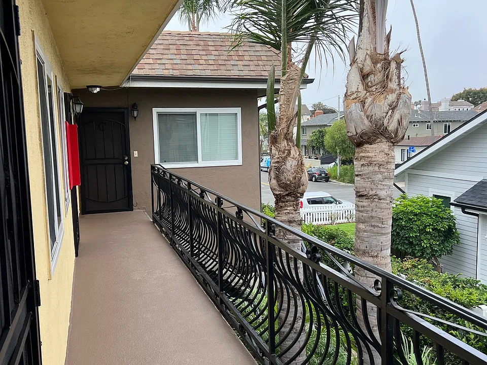 Upstairs Deck outside of unit