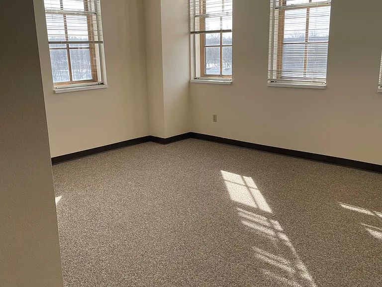 2BR corner unit living room
