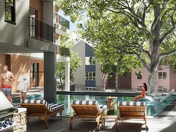 Outdoor entertainment area (stock Photo)