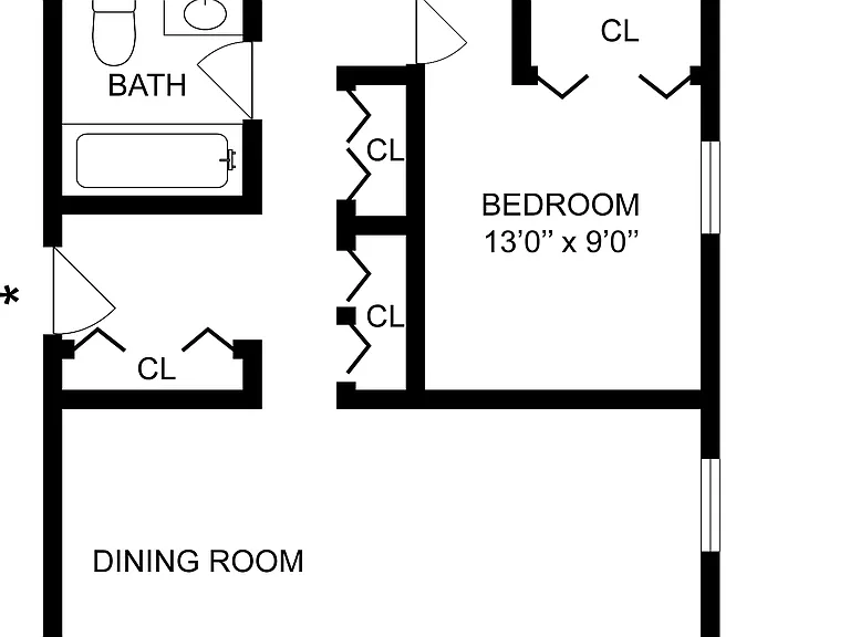 B1 | 2-Bedroom Floorplan B1 | 2-Bedroom Floorplan