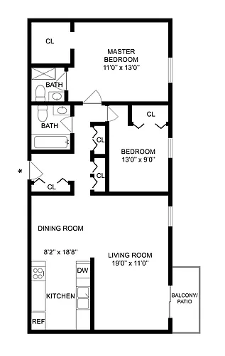 Floor plan B1