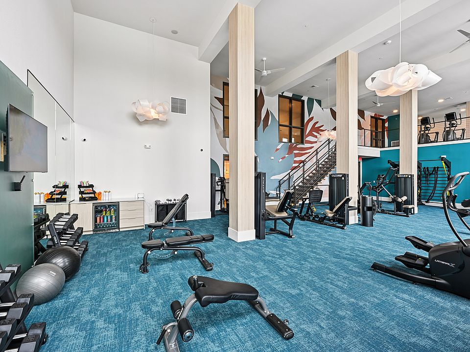 Two-Story Fitness Center with Strength, Cardio + Resistance Training