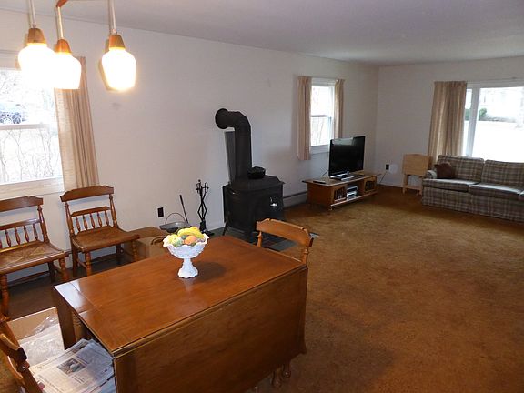 Open LR/DR, Wood Stove