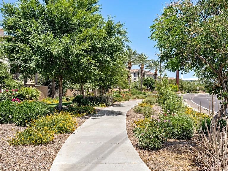 Beautifully landscaped grounds that make coming home a pleasure.