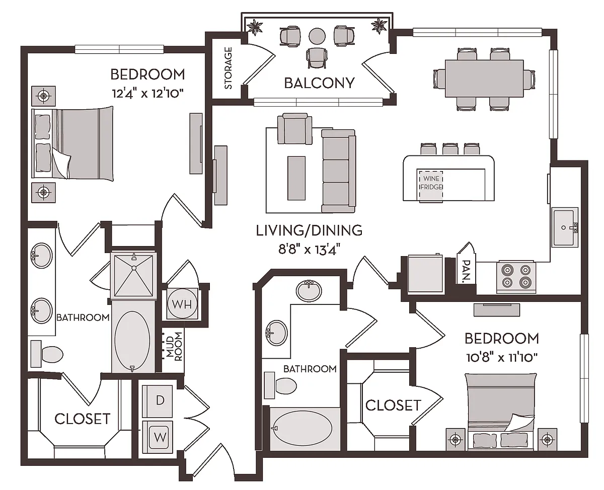 Floor plan B2