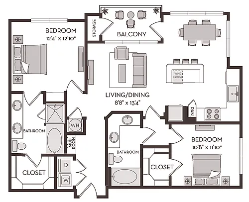 Floor plan B2