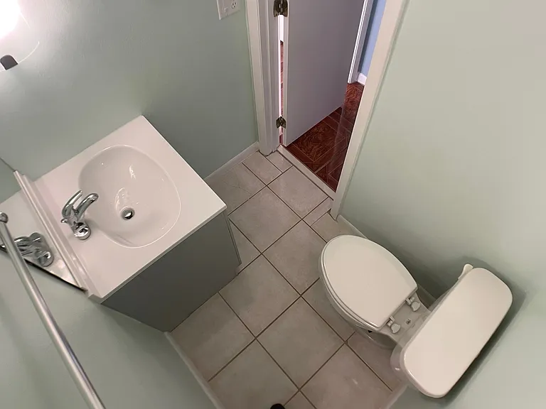 Half bath.