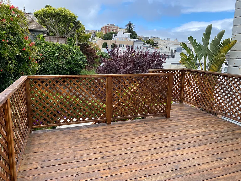 Private deck
