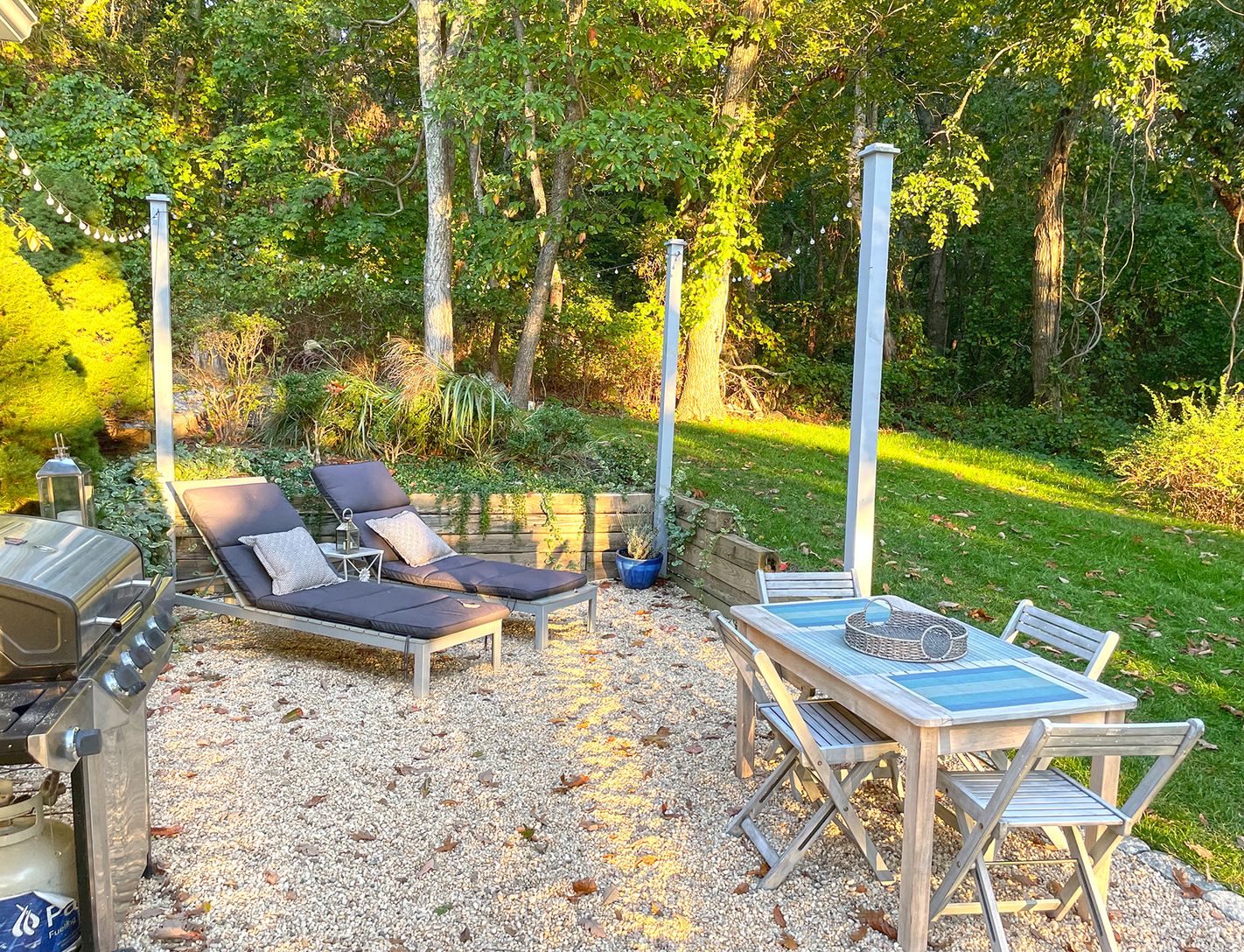  pea stone patio