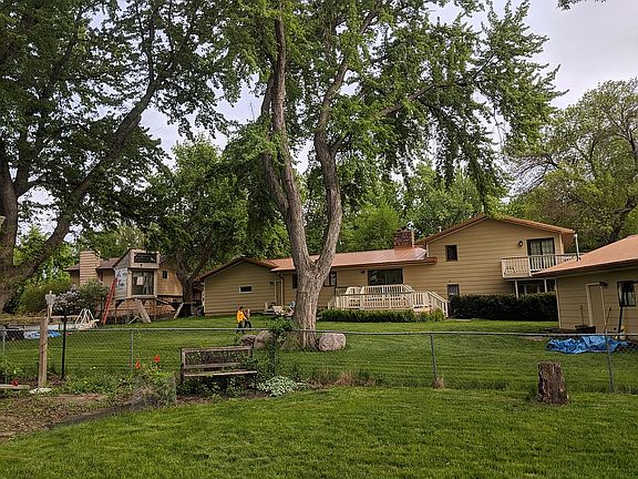 View from the neighbor's