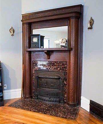Fireplace all original