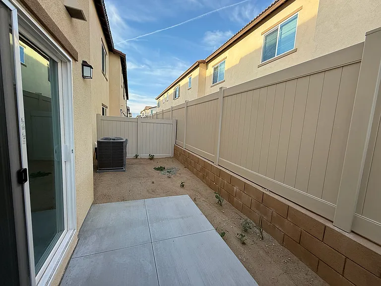 Back courtyard