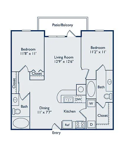 Floor plan B2A
