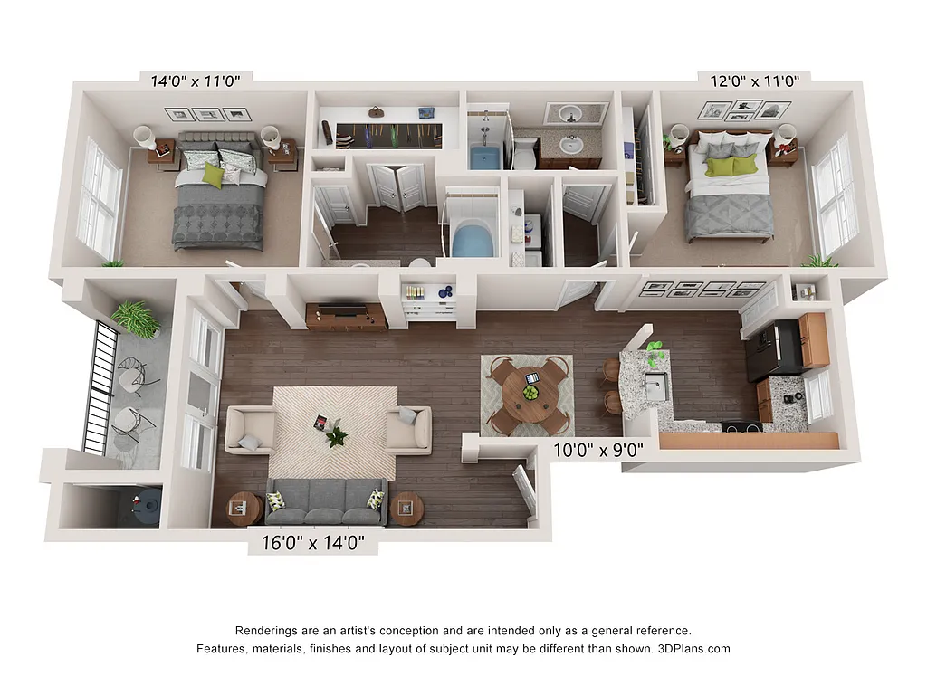 Floor plan C1
