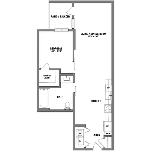 Floor plan A8