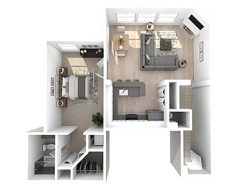 Floor plan Palermo Renovated
