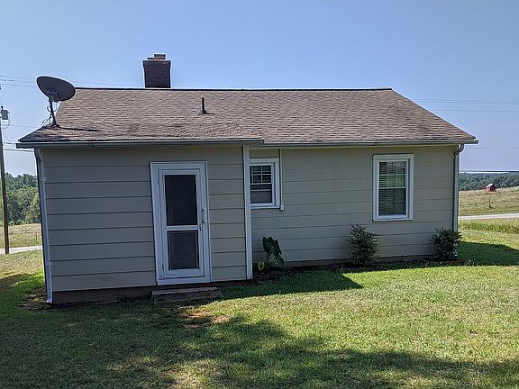 Back of house, satellite dish