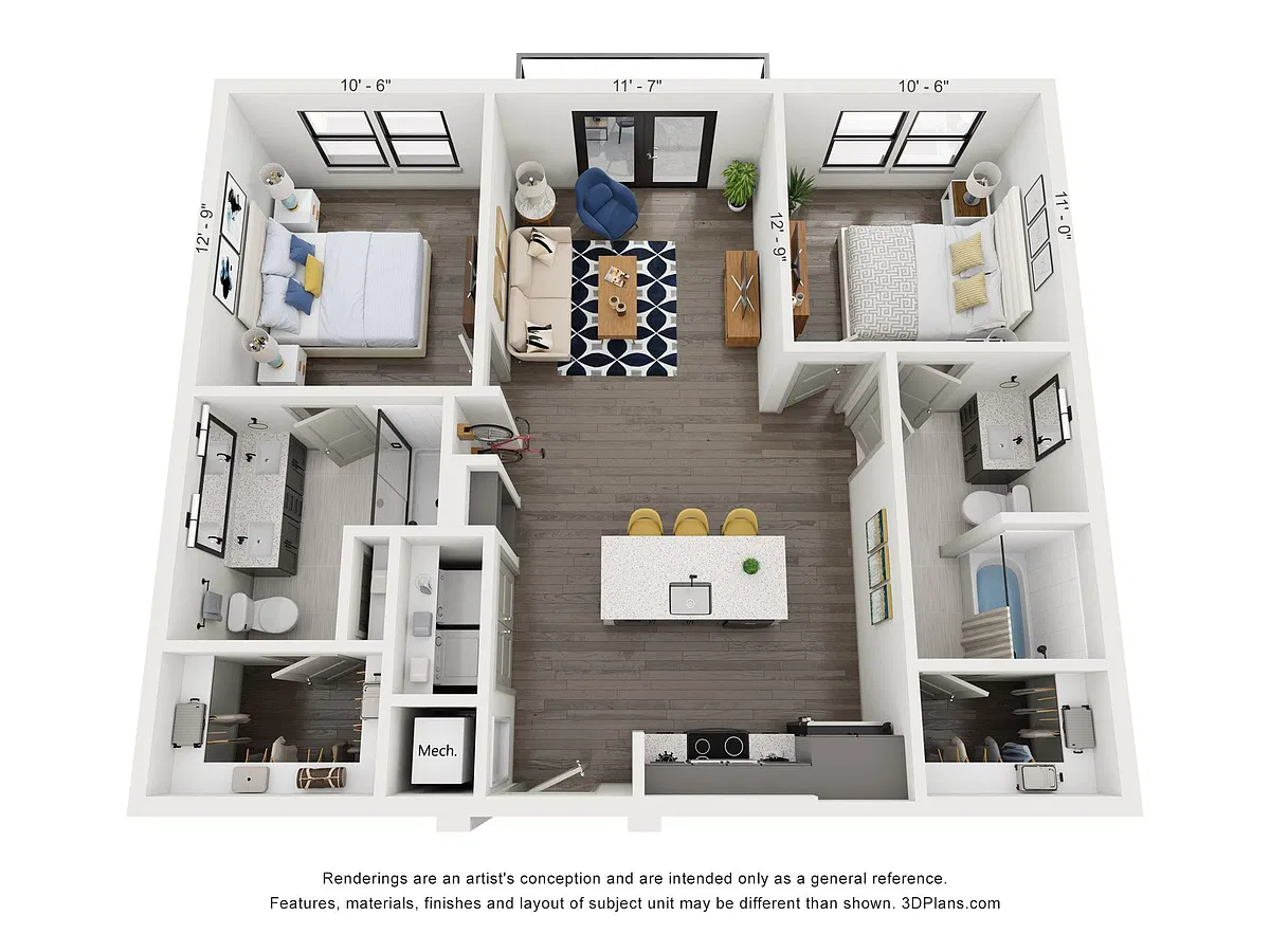 Floor plan B1