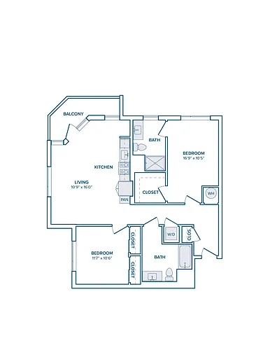 Floor plan B19