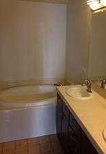 bathroom of the master bedroom