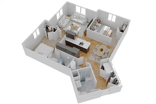 Floor plan The Olympia