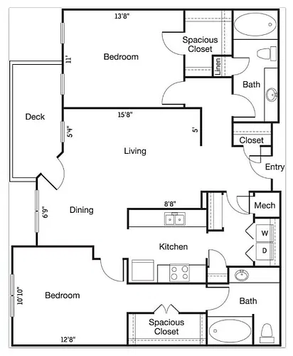 Floor plan Lindbergh