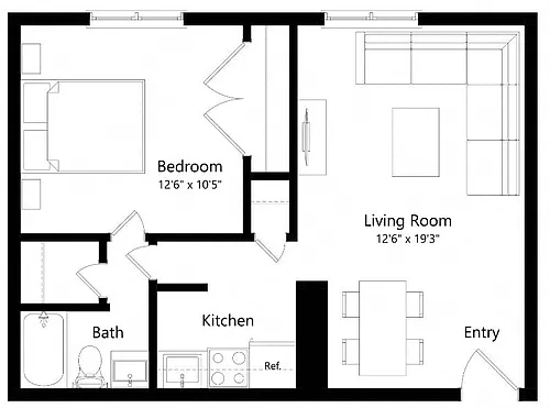 Floor plan A2-C