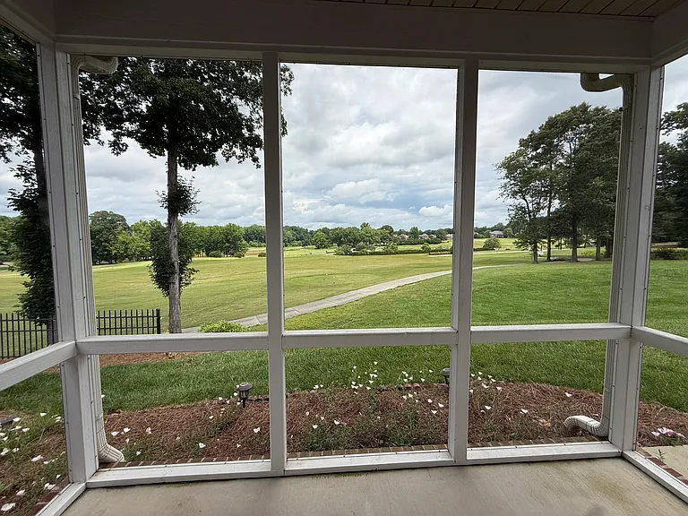 Screened in porch right off hole #1