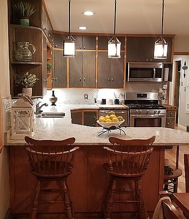 Quartz Counters+Wood Floors
