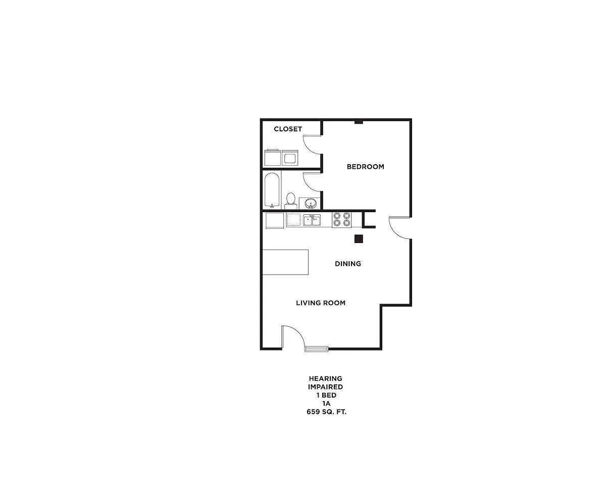 Floor plan 1A
