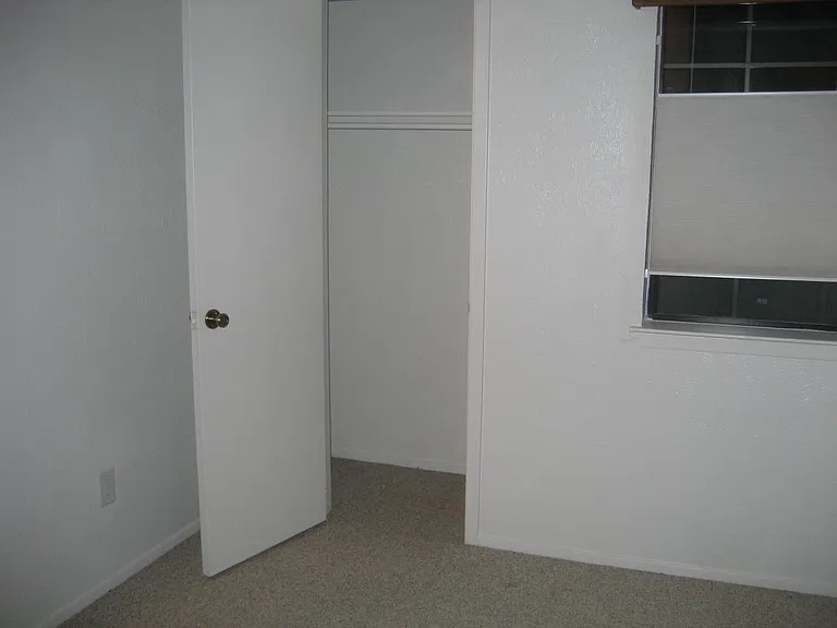 Second bedroom with closet space