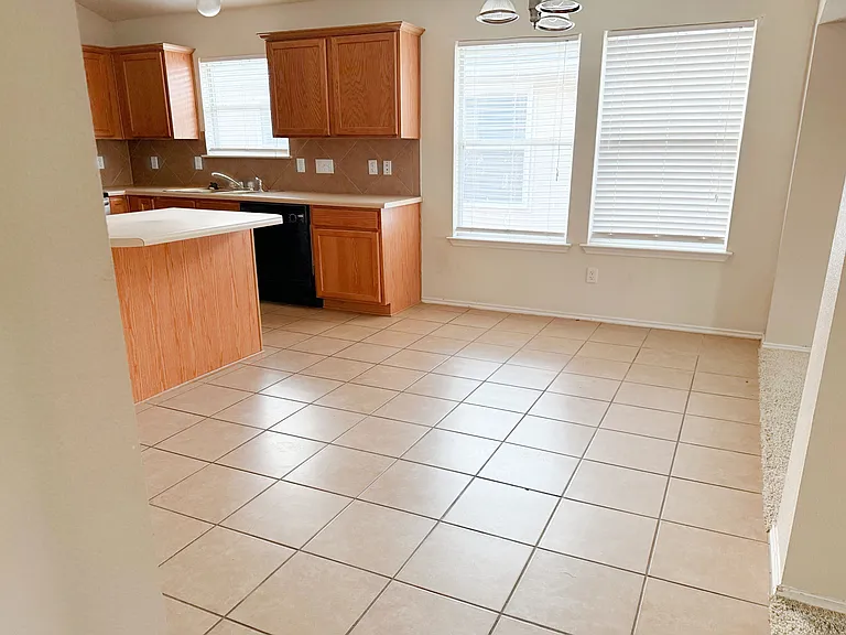 Dinette area beside the kitchen.