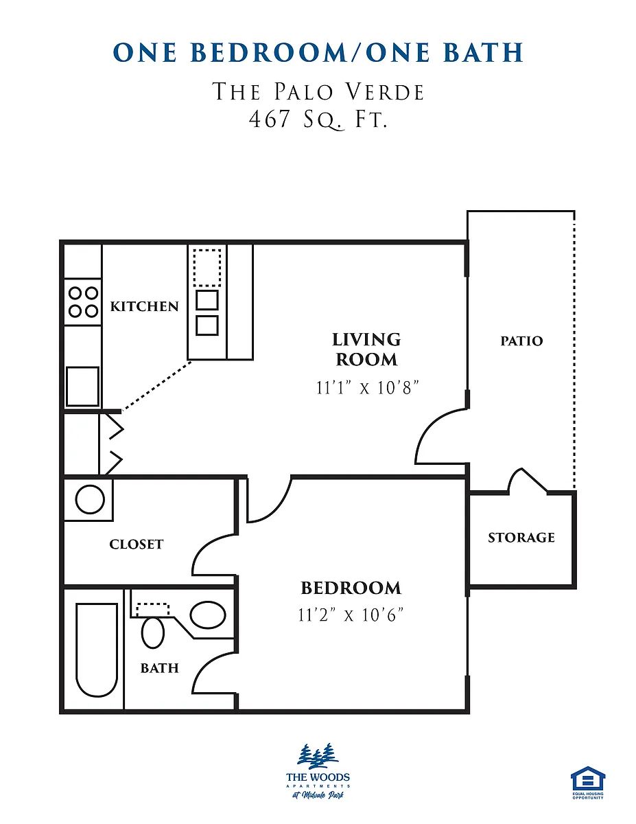 Floor plan Palo Verde