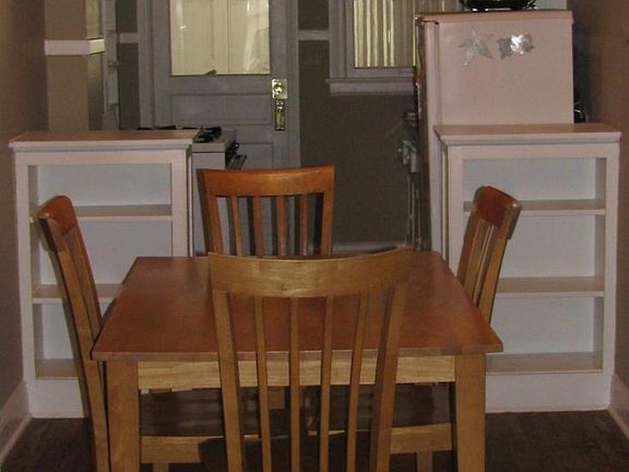 Dining Room or Study w/ built-in bookcases