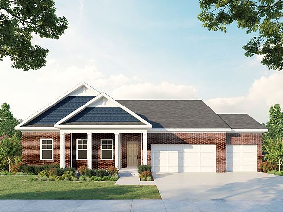 Farmhouse Elevation 3 Car
