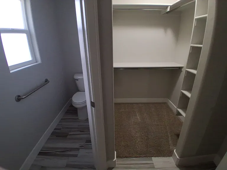 Mater Bathroom and walk in closet