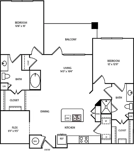 Floor plan B2I