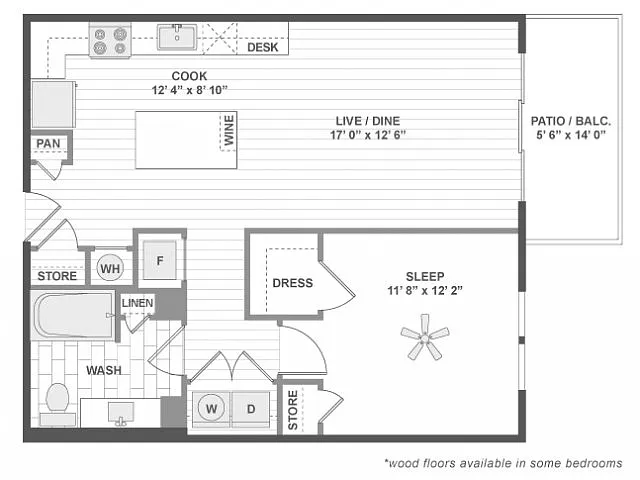 Floor plan A4