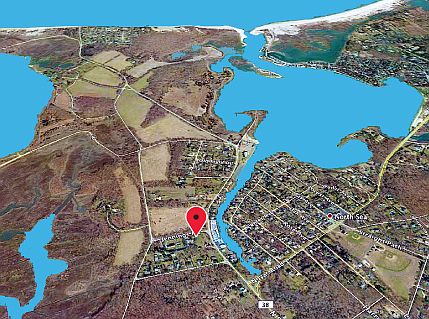 Location of house steps from