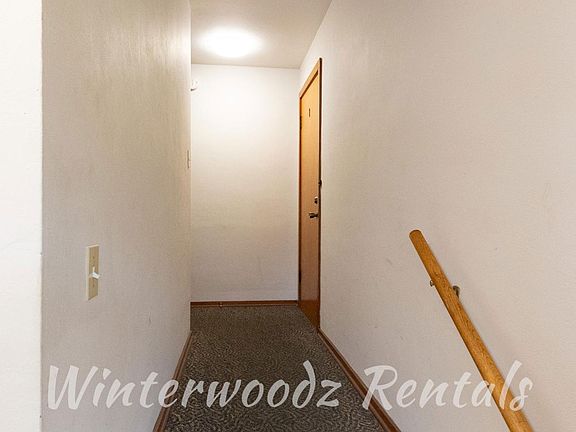 Hallway Entry from Rear of the Building to Unit