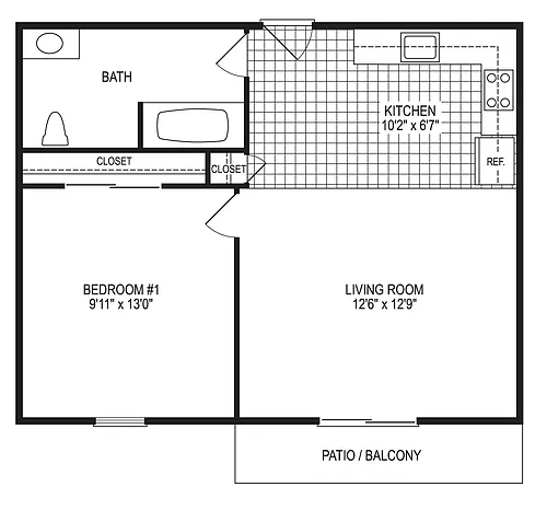 Floor plan The Tilton