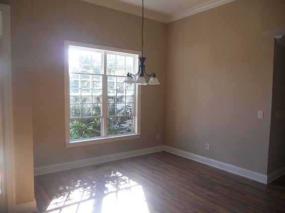 dining room with laminate 